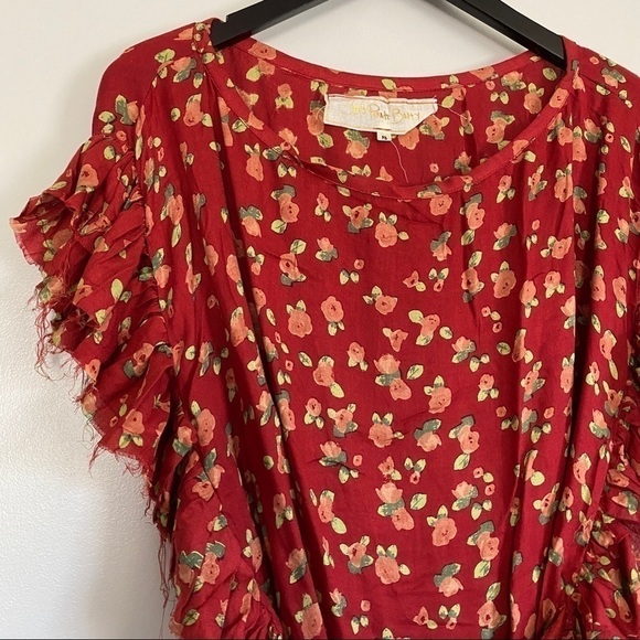 NWOT JEN’S PIRATE BOOTY Valencia Kaftan Mini Dress - Picture 7 of 16